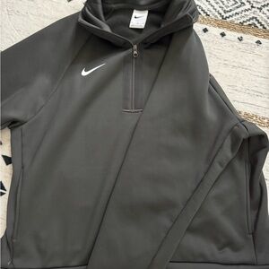 Nike Charcoal Quarter-Zip Top